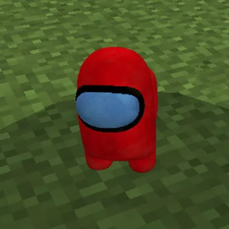 Амонг Ас персонаж спереди