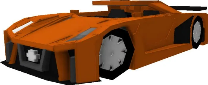 Оранжевый Нисан