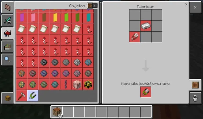 Крафт плоскогубцев