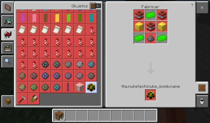 Крафт ядерной бомбы в Майнкрафт