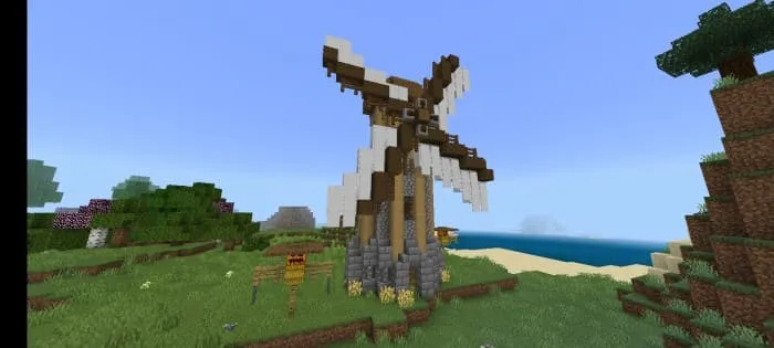 Мельница в мире Minecraft