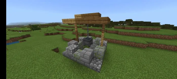 Колодец в Minecraft