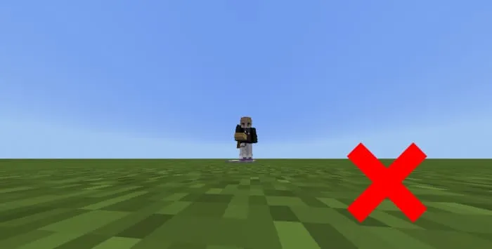 Игроку нельзя ходить по ковру