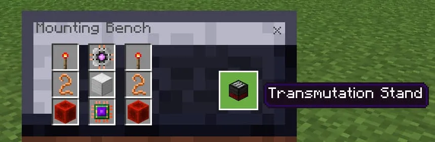 Крафт стола трансмутации