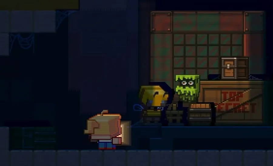 Моб Светлячок пиксельный