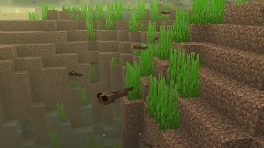 Головастики в водах Minecraft