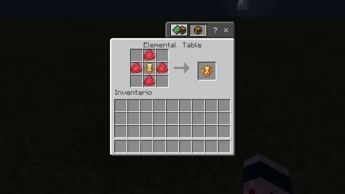 Крафт красного стихийного тотема