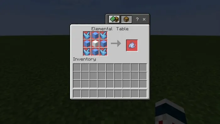 Крафт ледяного самоцвета