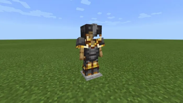 Вид пиритовой брони