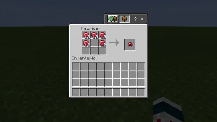 Крафт рубинового шлема