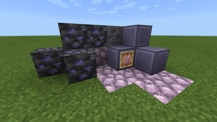 Вид платиновой руды