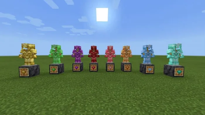 Вид элементальной брони