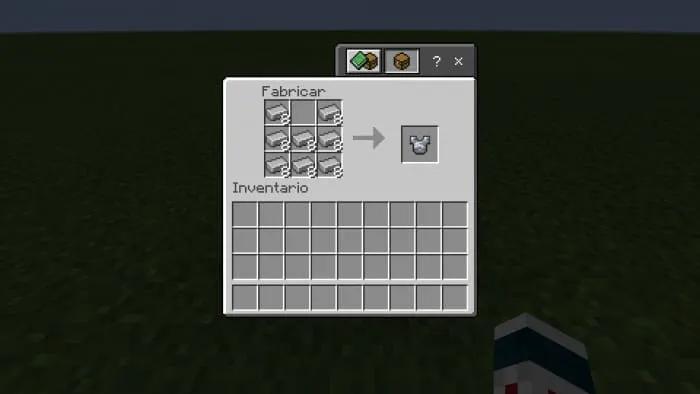 Крафт вольфрамового нагрудника