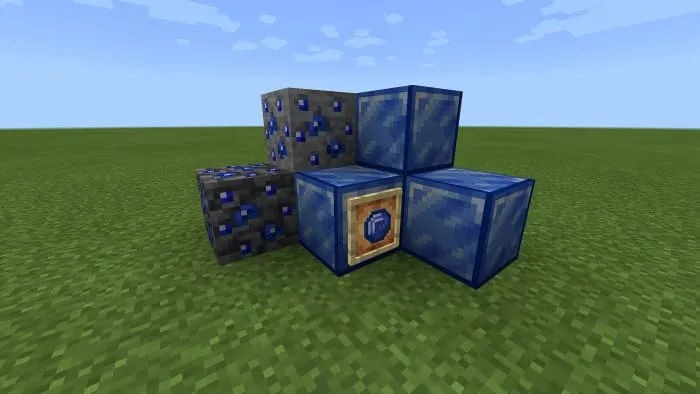 Вид сапфировой руды