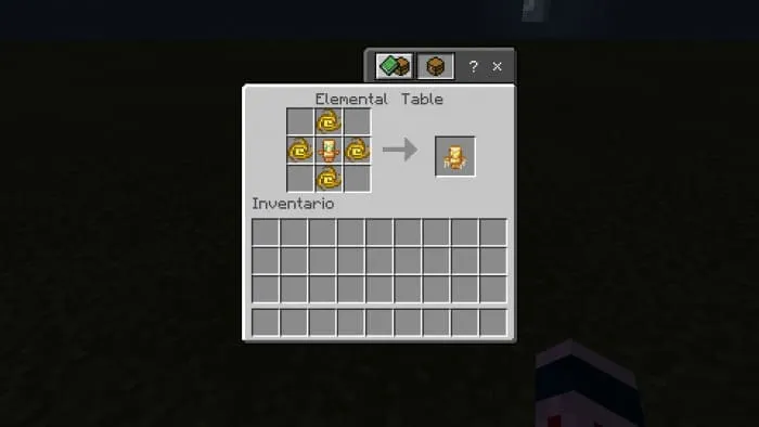 Крафт золотого тотема