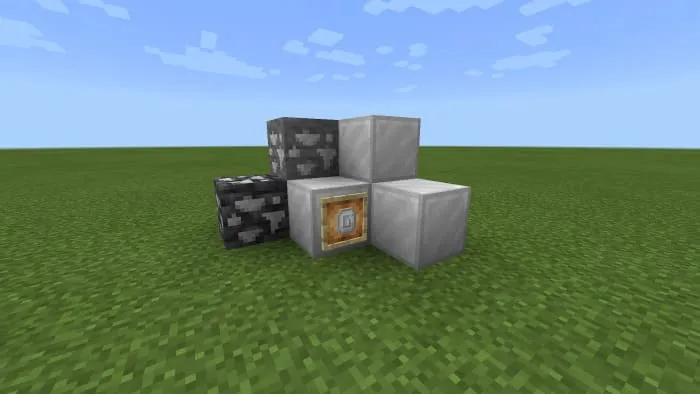 Вид белой алмазной руды