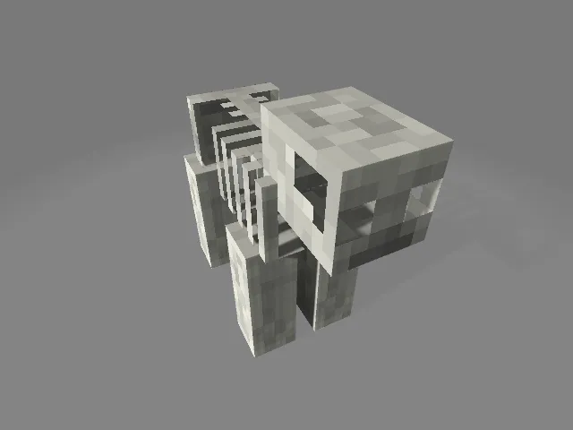 Овца-скелет