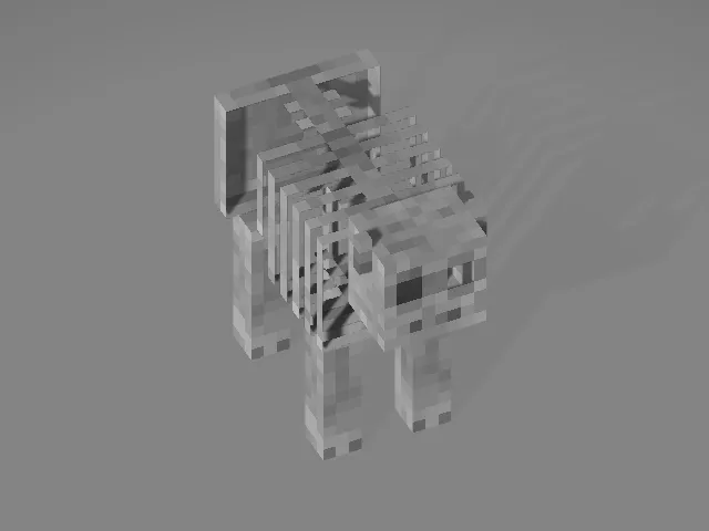 Скелетная корова