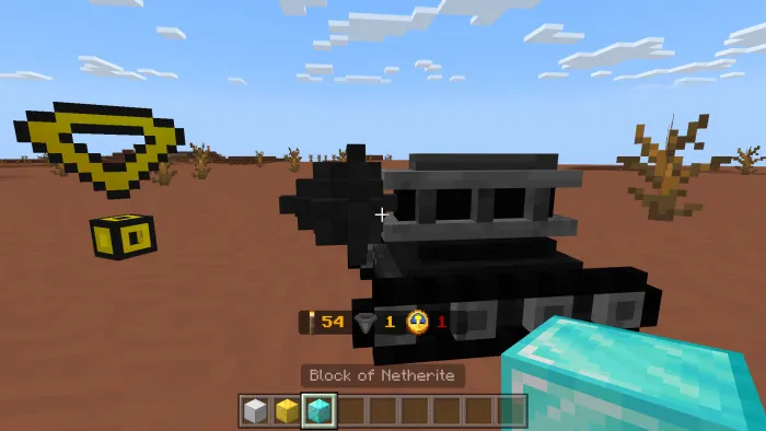 Авто шахтер с незеритовым сверлом