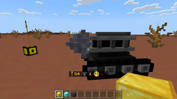 Авто шахтер с железным сверлом