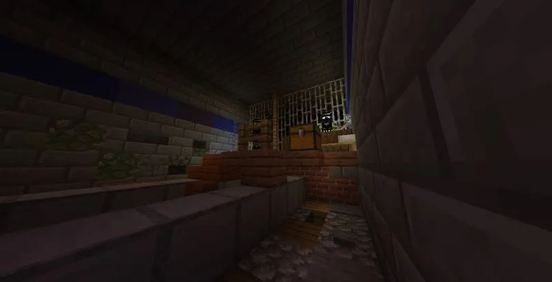 Мрачная локация на карте