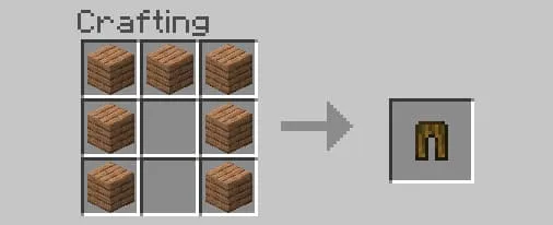 Крафт штанов из джунглевых досок