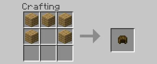 Крафт шлема из досок