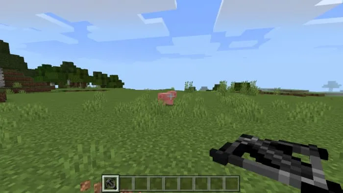 Визерский арбалет в руке