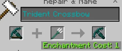 Ремонт арбалета с трезубцем