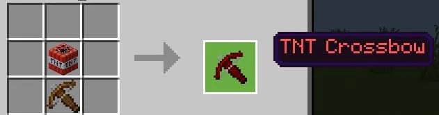 Крафт арбалета из динамита