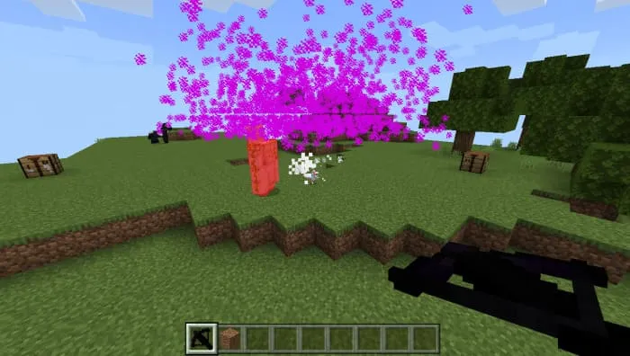 Снаряд дракона в действии