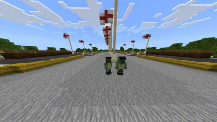 Вид костюма летчика на игроке