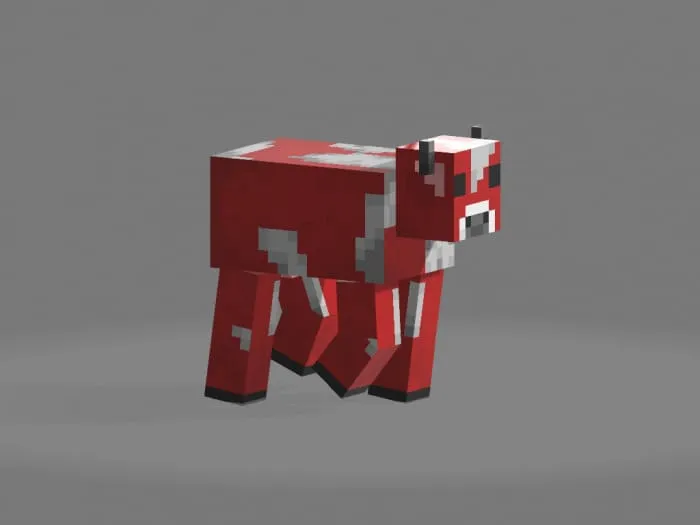 Грибная корова идет