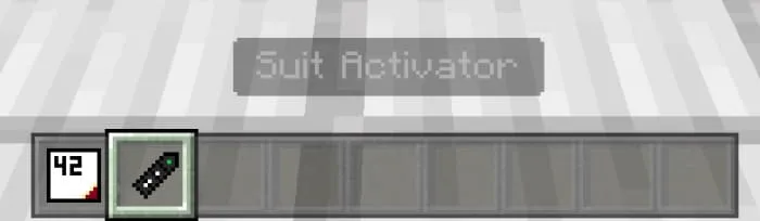 Хотбар и два предмета