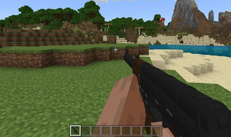 Детализированный автомат в Майнкрафт