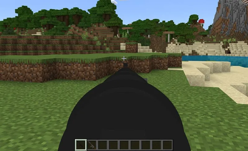 Прицеливание из автомата