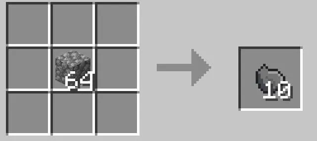 Крафт метательного камня