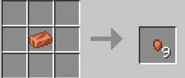 Крафт медного самородка