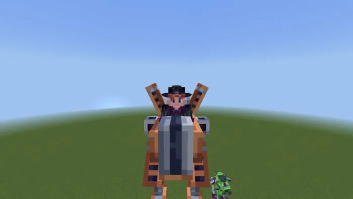 Мех для прыжков спереди