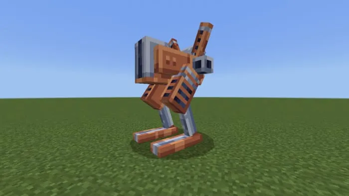 Мех для прыжков сбоку