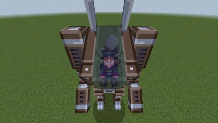 Мощный мех в Майнкрафт