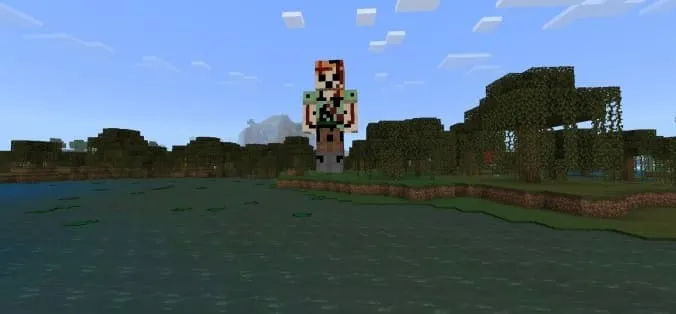 Гигантская Алекс вдалеке