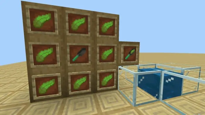 Лопата с водорослями