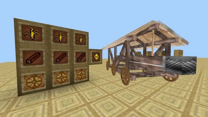 Крафт тарана