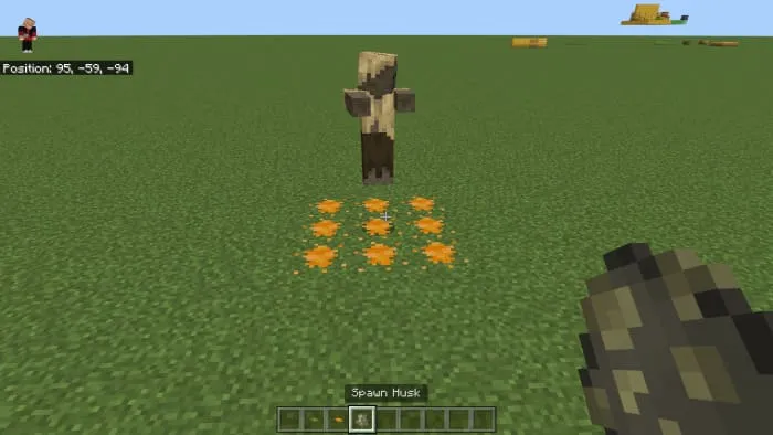 Отброс стоит на медовом клее