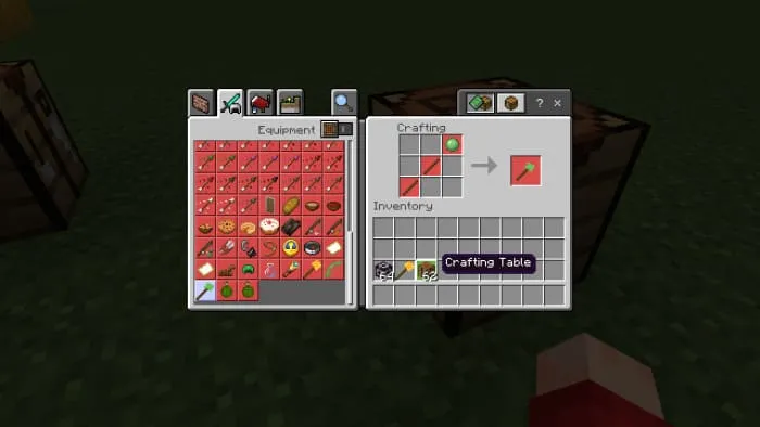 Крафт слизневой лопаты