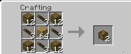 Крафт ящика из дуба