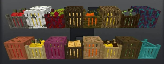 Вид декоративных ящиков