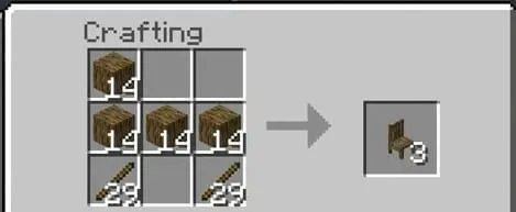 Рецепт стула из дуба