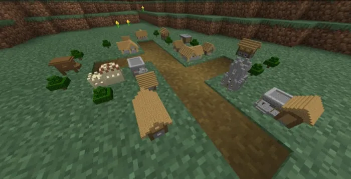 Мини структуры в Майнкрафт